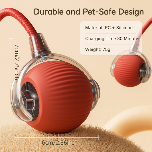 Automatic Rolling Ball with Tail