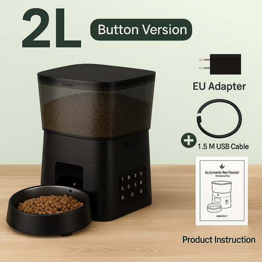 Automatic Pet Feeder Button Version