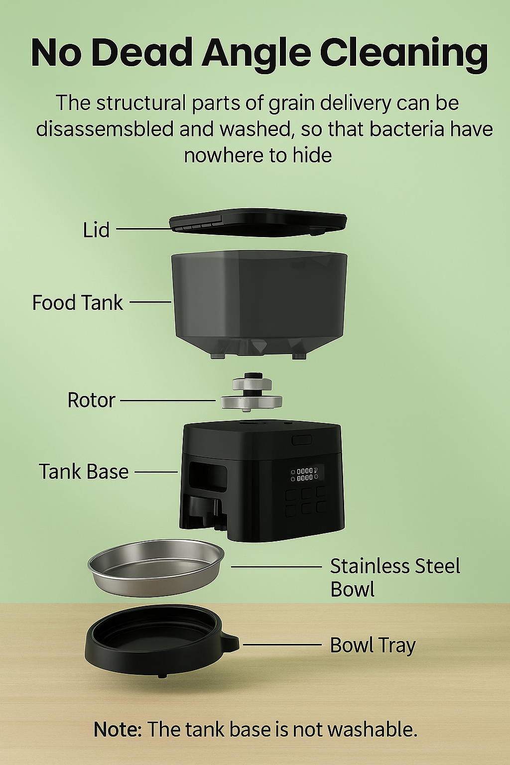 Automatic Pet Feeder Button Version