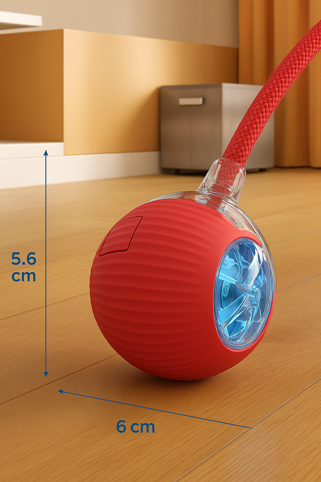 Automatic Rolling Ball with Tail
