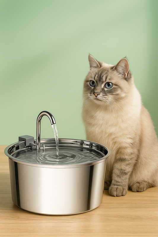 Automatic Water Fountain for Cats and Dogs