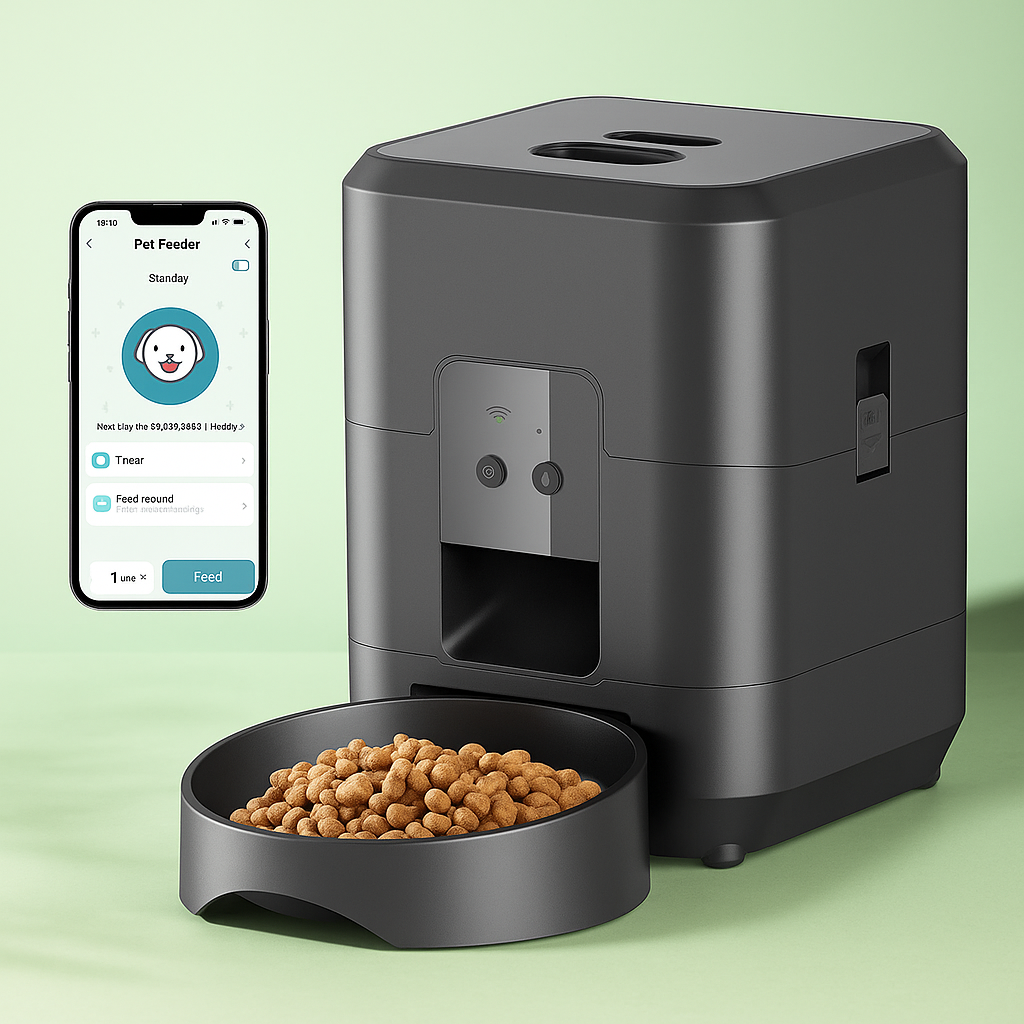Food Machine With Timed Quantitative and WiFi
