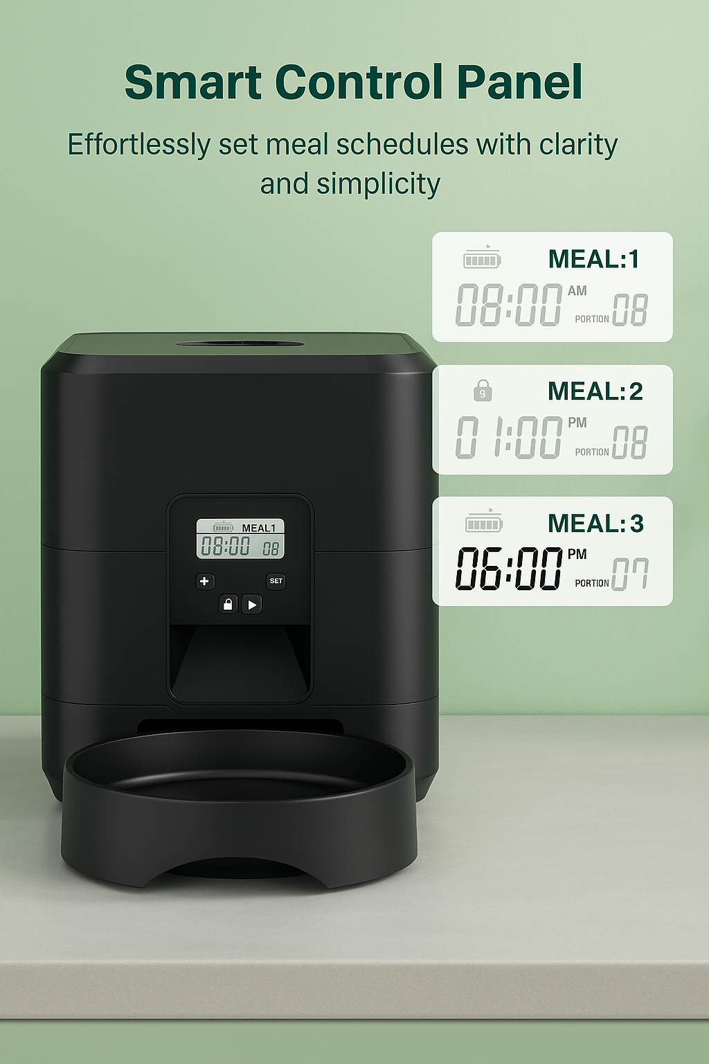Food Machine With Timed Quantitative and WiFi