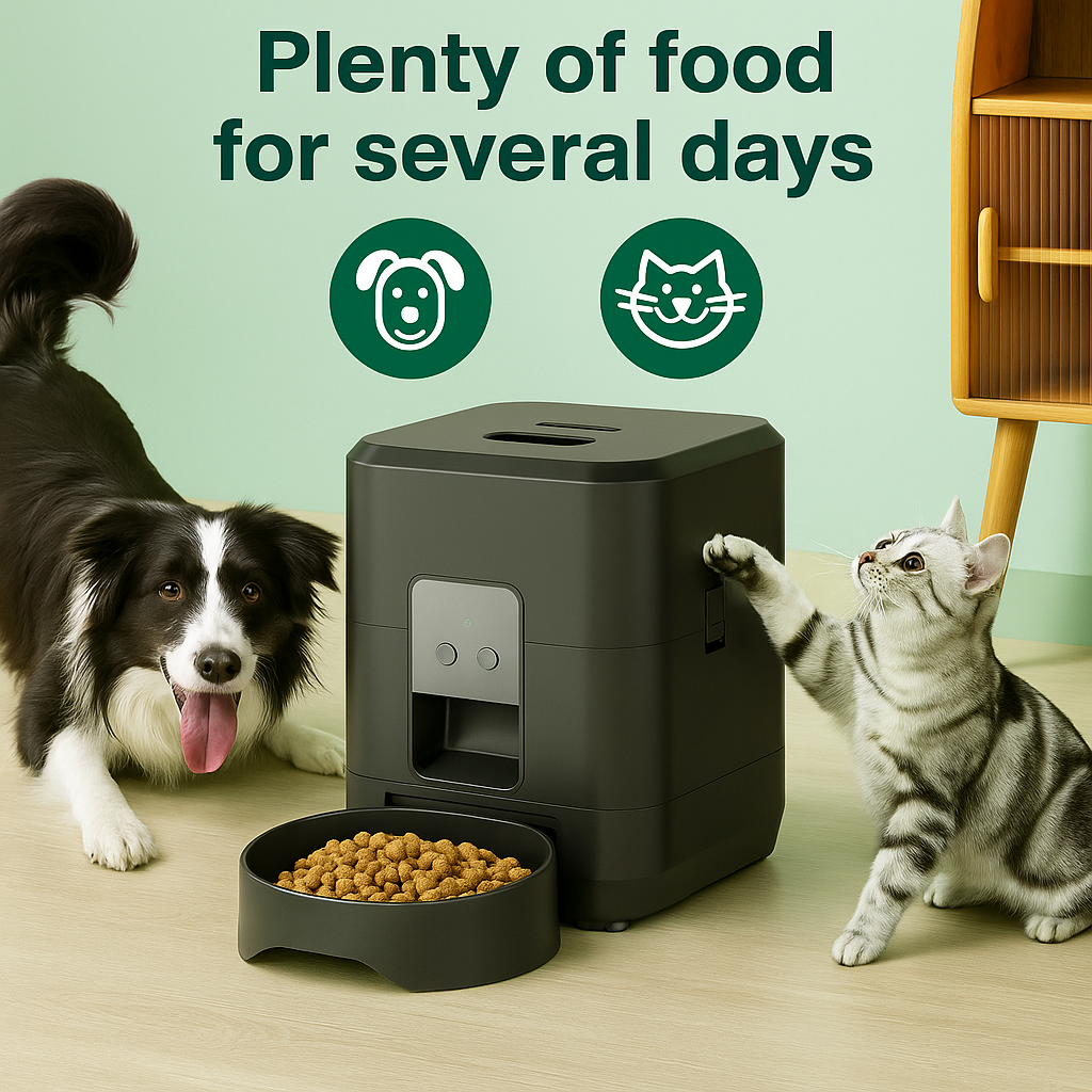 Food Machine With Timed Quantitative and WiFi