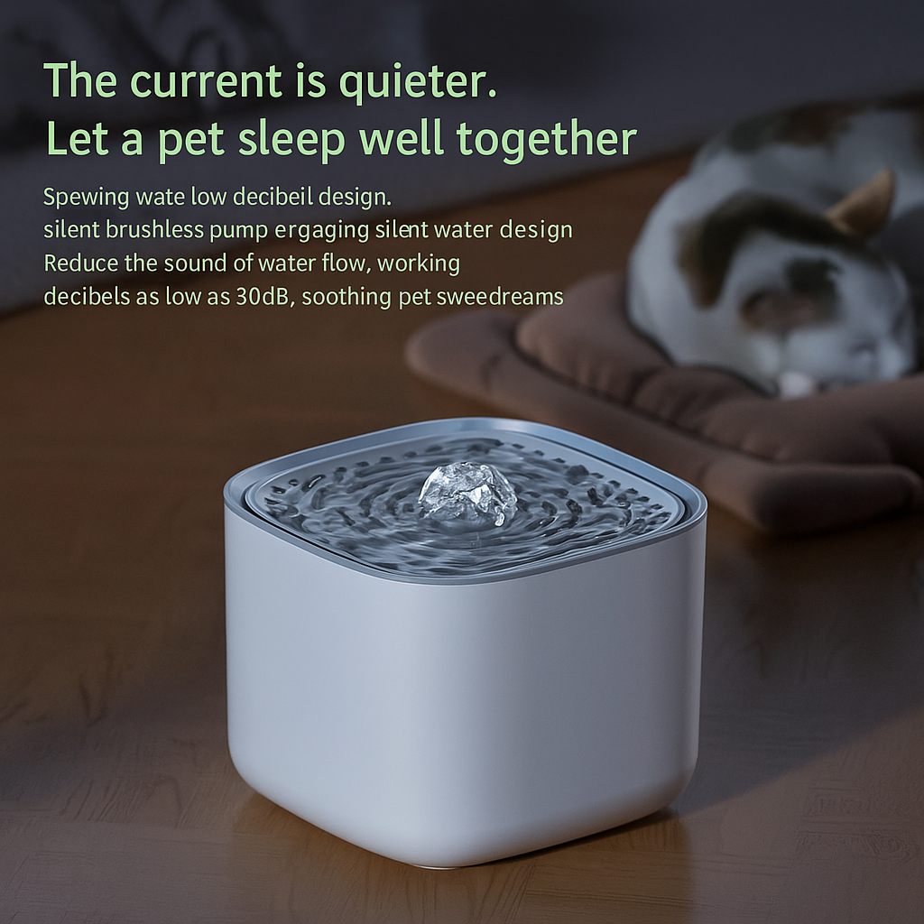 Cat Water Fountain Auto Recirculate