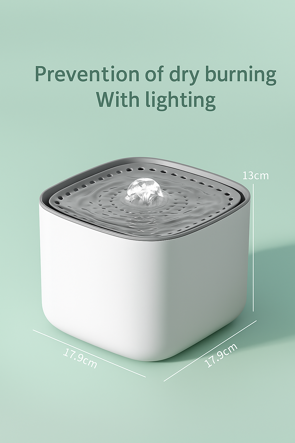 Cat Water Fountain Auto Recirculate