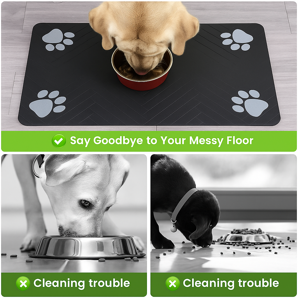 Pet Feeding Mat-Absorbent