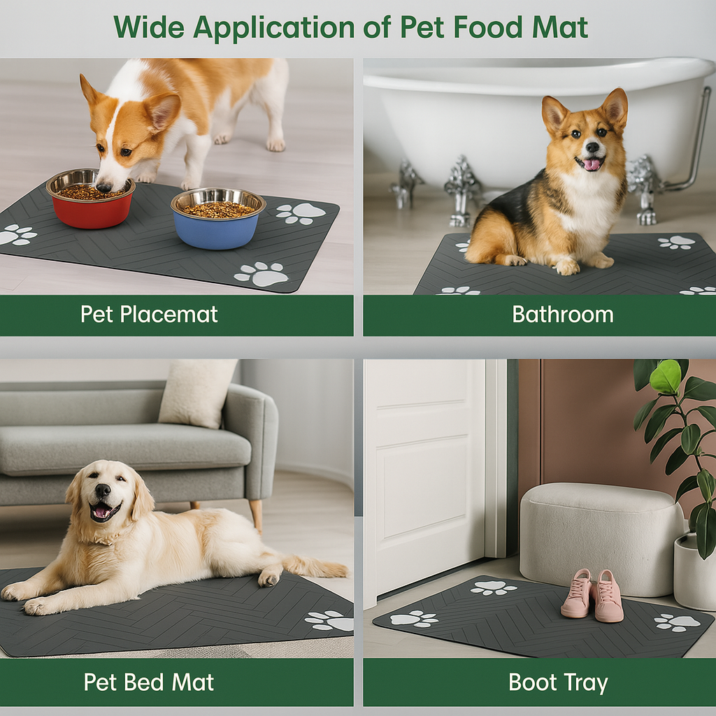 Pet Feeding Mat-Absorbent