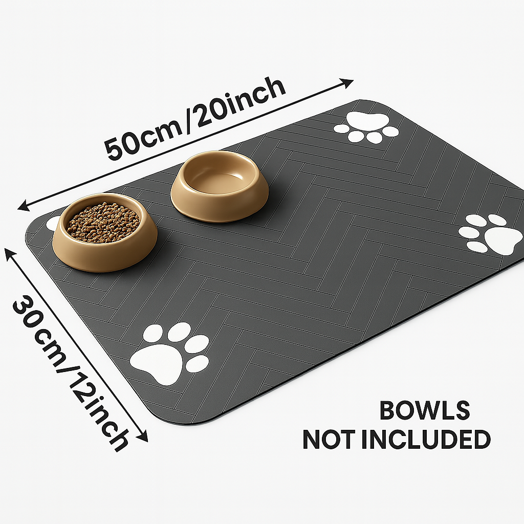 Pet Feeding Mat-Absorbent