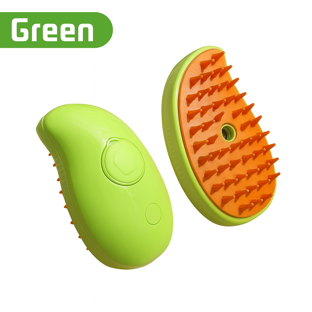 Pet Spray Massage Brush – Massaging Brush with Spray and One-Button Hair Removal