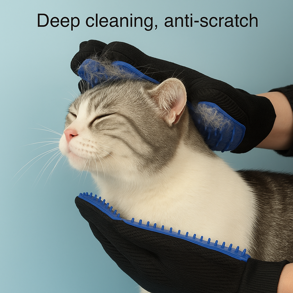 Silicone Pet Grooming Gloves