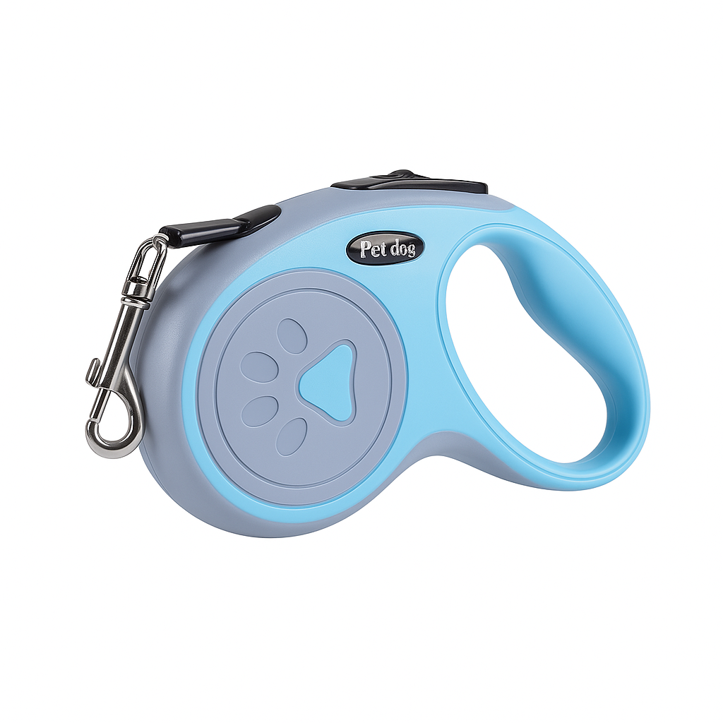 Durable Retractable Lead – 3m/5m for Cats and Small Dogs