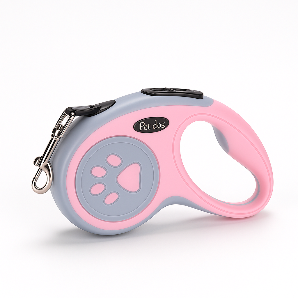Durable Retractable Lead – 3m/5m for Cats and Small Dogs